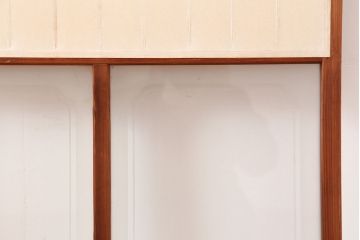 ヴィンテージ建具　昭和中期 　和レトロな雰囲気漂う障子戸4枚セット(R-044769)