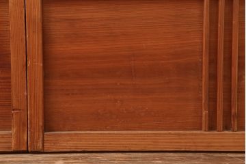 アンティーク建具 　和レトロな雰囲気漂う障子戸4枚セット(引き戸、建具)(R-044769)