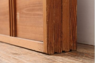 アンティーク建具 　和レトロな雰囲気漂う障子戸4枚セット(引き戸、建具)(R-044769)