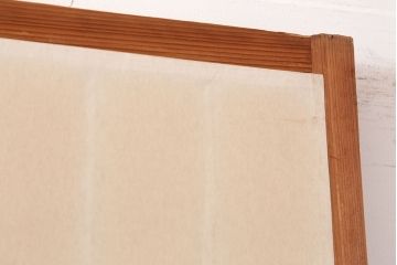 アンティーク建具 　和レトロな雰囲気漂う障子戸4枚セット(引き戸、建具)(R-044769)
