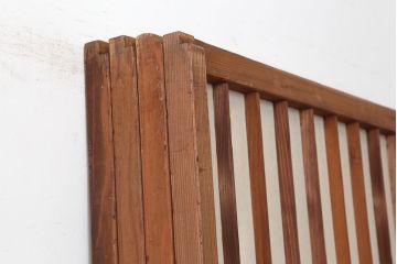 ヴィンテージ建具　昭和中期　和レトロな雰囲気漂う障子戸4枚セット　(R-044770)