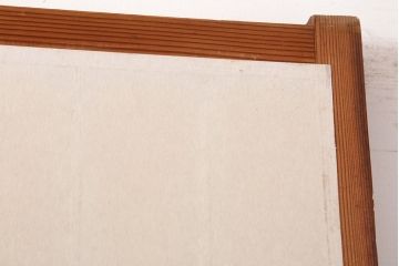 ヴィンテージ建具　昭和中期　和レトロな雰囲気漂う障子戸4枚セット　(R-044770)