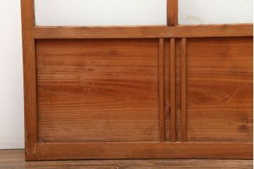 ヴィンテージ建具　昭和中期　和レトロな雰囲気漂う障子戸4枚セット　(R-044770)