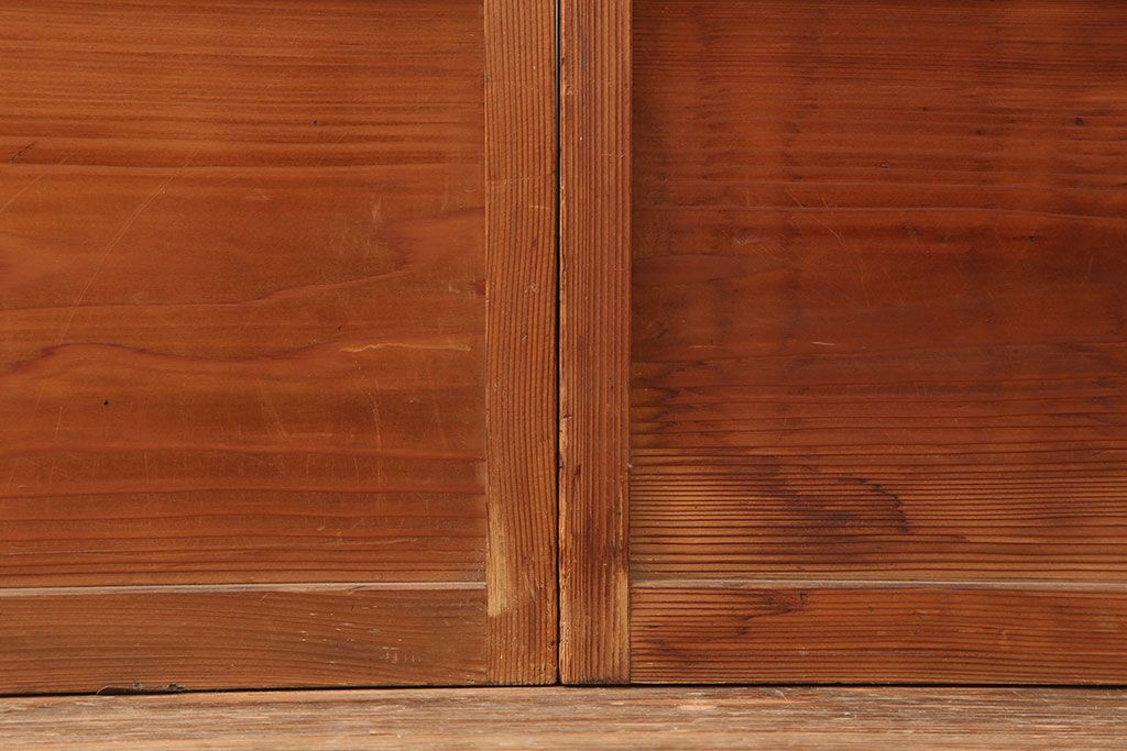 ヴィンテージ建具　昭和中期　和レトロな雰囲気漂う障子戸4枚セット　(R-044770)