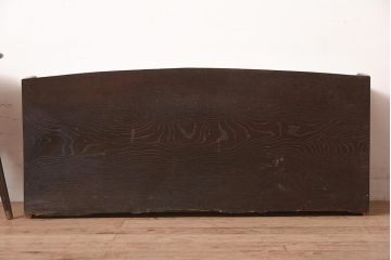 アンティーク家具　和モダンスタイルなどにおすすめな栓材製のローボード(収納棚、戸棚)(R-044773)