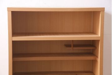 中古　美品　民芸家具　柄杓付き　網代仕上げ　優美な佇まいが魅力の置水屋(置き水屋、茶水屋、茶道具、煎茶棚、茶箪笥、戸棚)(R-044779)