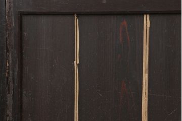 アンティーク建具　和製アンティーク　明治期　格調高い和を演出する帯戸4枚セット　(R-044785)