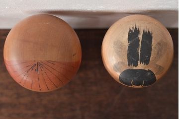 古い　伝統こけし8本(会津、花巻、郷土玩具)(R-044791)