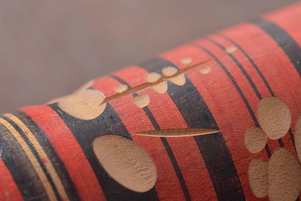 古い　伝統こけし8本(会津、花巻、郷土玩具)(R-044791)