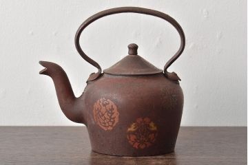 イギリス　Kenrick&Sons　鉄製ポット(ケトル、鉄瓶)(R-044798)