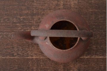 イギリス　Kenrick&Sons　鉄製ポット(ケトル、鉄瓶)(R-044798)