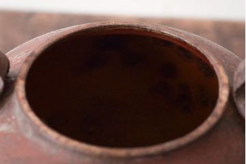 イギリス　Kenrick&Sons　鉄製ポット(ケトル、鉄瓶)(R-044798)