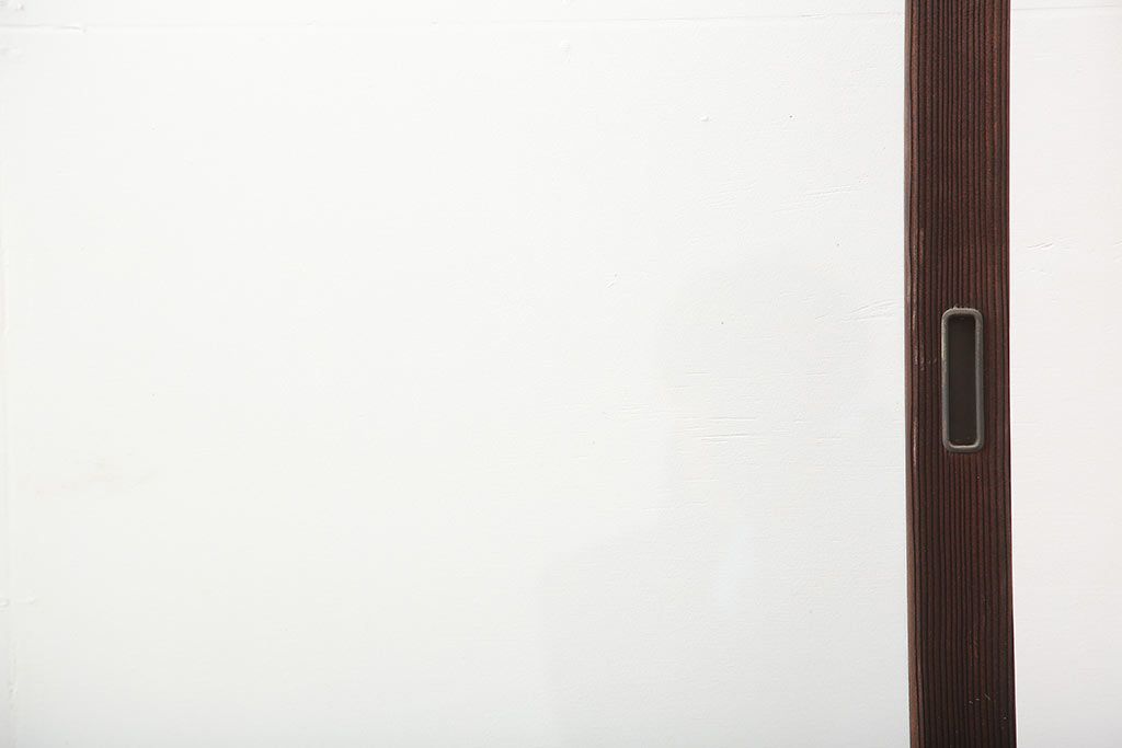 アンティーク建具　和製アンティーク　大判のゆらゆらガラスが魅力のガラス戸3枚セット(引き戸)(R-044809)