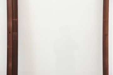 アンティーク建具　和製アンティーク　大判のゆらゆらガラスが魅力のガラス戸4枚セット(引き戸)(R-044810)