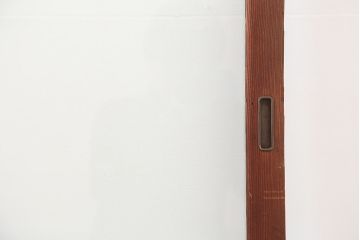 アンティーク建具　和製アンティーク　大判のゆらゆらガラスが魅力のガラス戸4枚セット(引き戸)(R-044810)