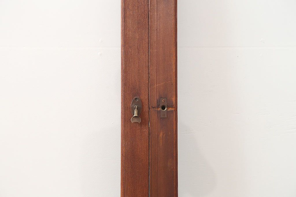 アンティーク建具　和製アンティーク　大判のゆらゆらガラスが魅力のガラス戸4枚セット(引き戸)(R-044810)