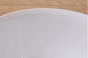 アンティーク照明　オールドノリタケ・則武(日陶)　花の絵柄　珍しいデザインの電笠(天井照明、シェード)(R-044812)