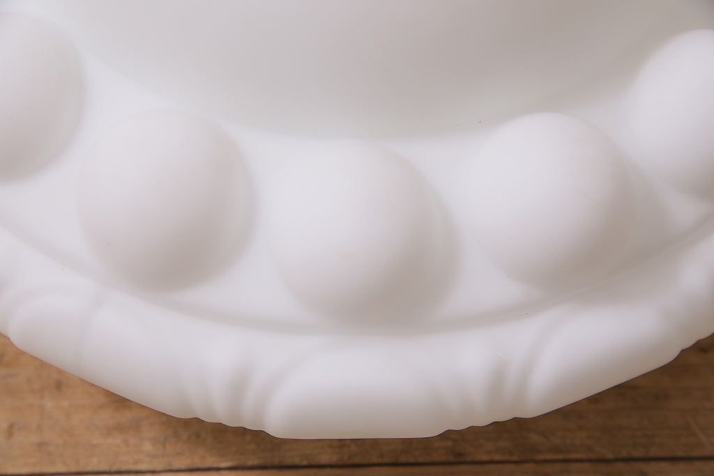 アンティーク照明　大正昭和初期　大正ロマン　モダンなデザインの大振りな天井照明(吊り下げ照明、ペンダントライト)(R-044813)