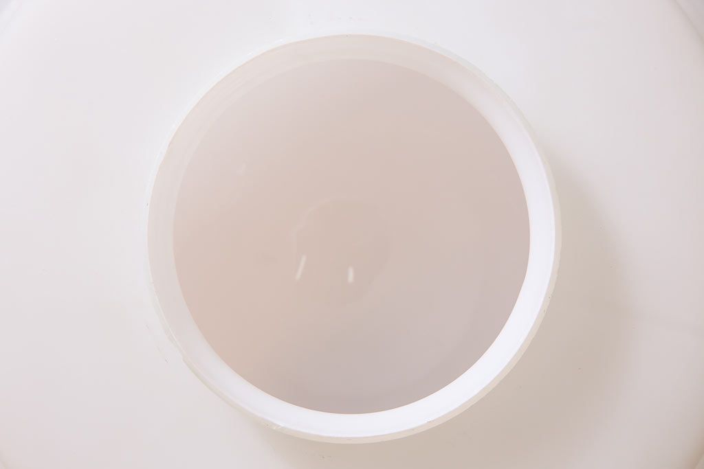 アンティーク照明　大正昭和初期　大正ロマン　モダンなデザインの大振りな天井照明(吊り下げ照明、ペンダントライト)(R-044813)