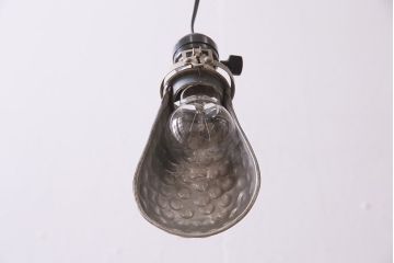 アンティーク照明　昭和初期　斬新なデザインのペンダントライト(吊り下げ照明)(R-044814)