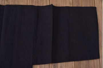 大正〜昭和初期　古い　藍染　木綿　半纏(古布、万荒木屋)(R-044821)