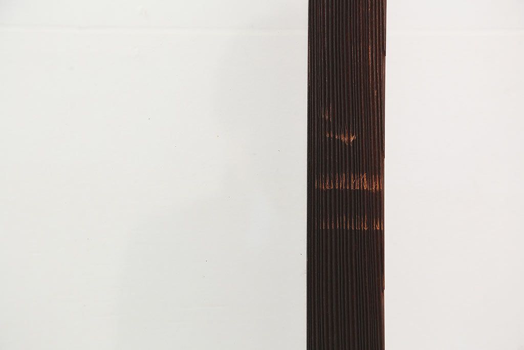 アンティーク建具　和製アンティーク　大判のゆらゆらガラスが魅力のガラス戸4枚セット(引き戸)(R-044841)