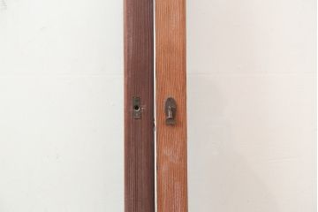 アンティーク建具　和製アンティーク　大判のゆらゆらガラスが魅力のガラス戸4枚セット(引き戸)(R-044842)