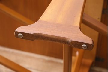 ヴィンテージ家具　北欧ビンテージ　チーク材　スタイリッシュなデザインが素敵なバタフライテーブル(ダイニングテーブル)(R-044850)