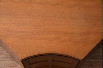 ヴィンテージ家具　イギリスビンテージ　nathan(ネイサン)社　北欧スタイルのコーナーキャビネット(サイドボード、テレビ台)(R-044854)