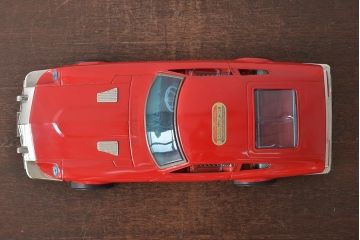 古い　イチコー製　フェアレディZ　ブリキ自動車(1980年代)(R-044865)