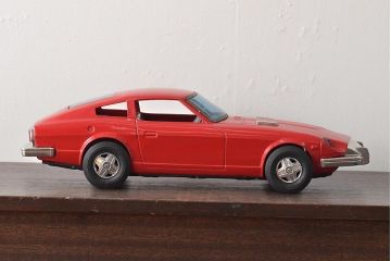 古い　イチコー製　フェアレディZ　ブリキ自動車(1980年代)(R-044865)
