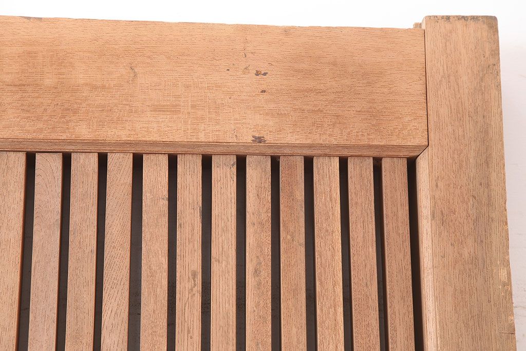 アンティーク家具　和製アンティーク　総ケヤキ材　木味が魅力的な蔵戸(玄関戸、引き戸、建具)(R-044872)