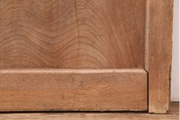 アンティーク家具　和製アンティーク　総ケヤキ材　木味が魅力的な蔵戸(玄関戸、引き戸、建具)(R-044872)