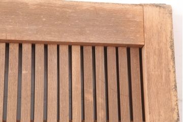 アンティーク家具　和製アンティーク　総ケヤキ材　木味が魅力的な蔵戸(玄関戸、引き戸、建具)(R-044872)