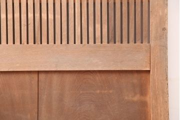 アンティーク家具　和製アンティーク　総ケヤキ材　木味が魅力的な蔵戸(玄関戸、引き戸、建具)(R-044872)