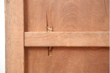 アンティーク家具　和製アンティーク　総ケヤキ材　木味が魅力的な蔵戸(玄関戸、引き戸、建具)(R-044872)