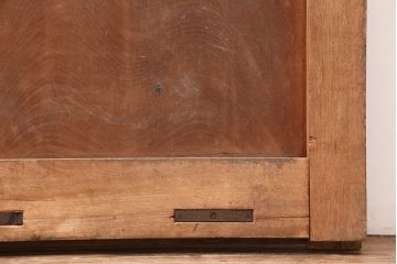 アンティーク家具　和製アンティーク　総ケヤキ材　木味が魅力的な蔵戸(玄関戸、引き戸、建具)(R-044872)