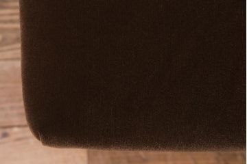 アンティーク家具　昭和中期　ナラ材　柔らかな雰囲気でかわいらしいドクターチェア(回転椅子)(R-044876)