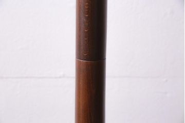 ビンテージ家具　秋田木工　曲げ木　品のある傘立て付きポールハンガー(帽子掛け)(R-044879)