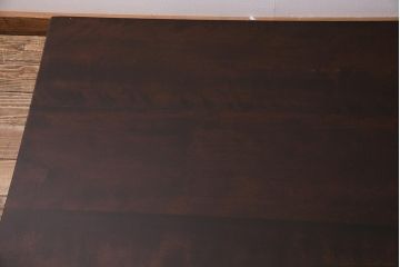 ヴィンテージ家具　松本民芸家具　すっきりとした佇まいの上品な座卓(幅1500、ローテーブル、ビンテージ)(R-044880)