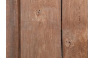 アンティーク建具　明治大正期　ヒノキ材の質感が情緒あふれる蔵戸(玄関戸、引き戸、建具)(R-044894)