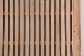 アンティーク建具　明治大正期　ヒノキ材の質感が味わい深い格子蔵戸(玄関戸、引き戸、建具)(R-044899)