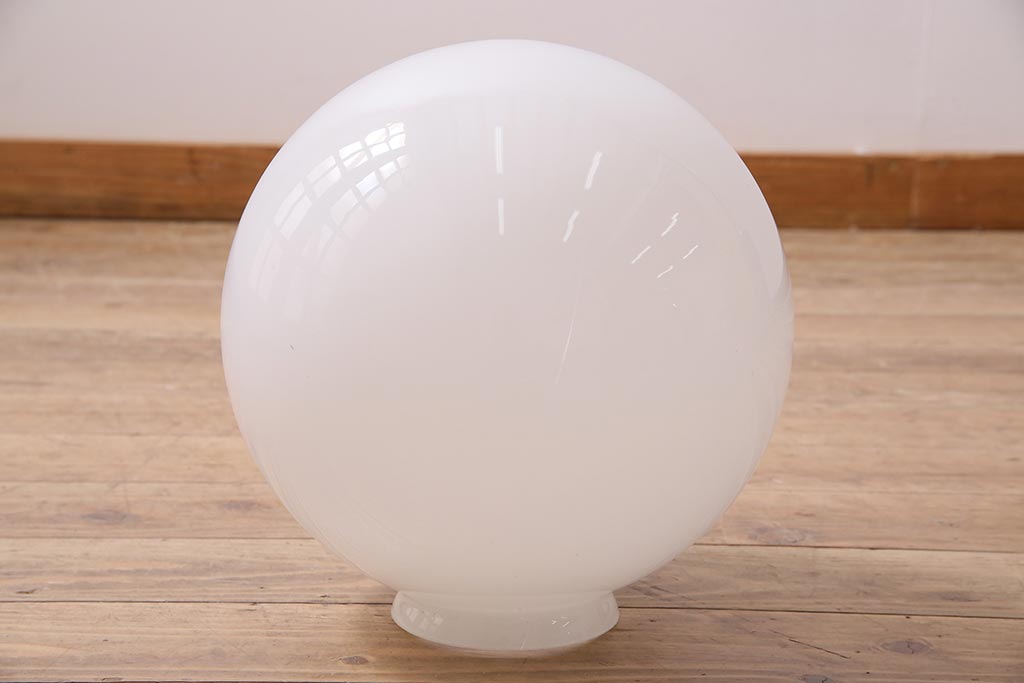 ビンテージ照明　シャビーな風合いが魅力の大きな天井照明(吊り下げ照明、ペンダントライト)(R-044905)