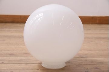 ビンテージ照明　シャビーな風合いが魅力の大きな天井照明(吊り下げ照明、ペンダントライト)(R-044905)