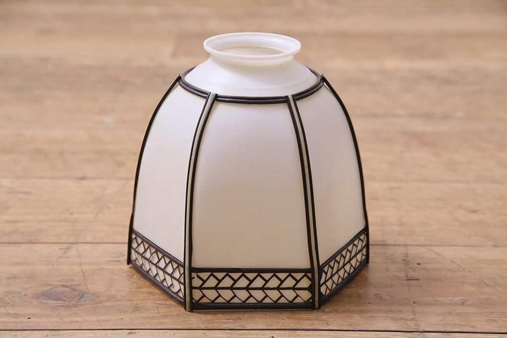 レトロ照明　セル巻　セルロイド装飾がおしゃれな和風ペンダントライト(天井照明、吊り下げ照明)(R-044906)