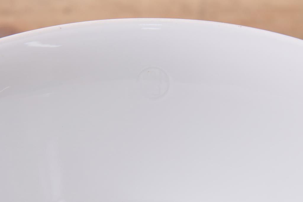 アンティーク家具　オールドノリタケ・則武(日陶)　ローズ(薔薇)　鮮やかな絵柄が目を引く電笠(天井照明、シェード)(R-044907)