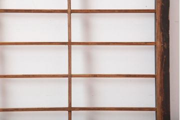 アンティーク建具　シンプルで取り入れやすい障子戸2枚セット(引き戸、建具)(R-044925)