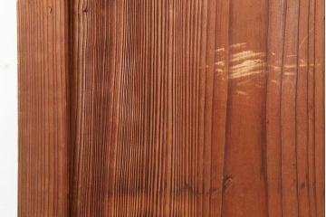 アンティーク建具　大正昭和初期　シンプルな木製扉(板戸、ドア)(R-044934)