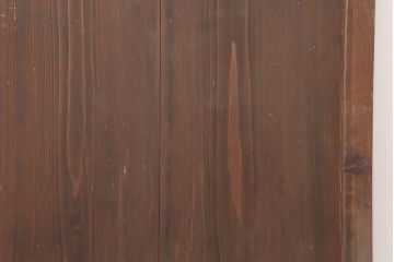 アンティーク建具　大正昭和初期　シンプルな木製扉(板戸、ドア)(R-044934)