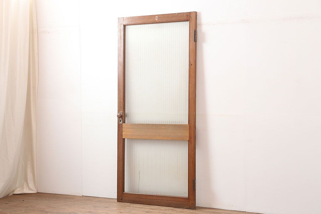 アンティーク ガラス扉 4枚セット 昭和レトロ 鍵付き扉DIY アンティーク ガラス扉 4枚セット 昭和レトロ 鍵付き扉DIY